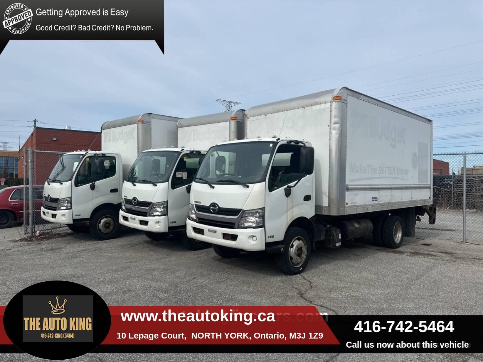 2018 HINO 195